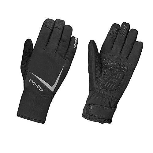 GripGrab Optimus Waterproof Deep Winter Thermal Full Finger Cycling Gloves Padded Touchscreen-Compatible Sweat-Wiper