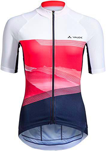 VAUDE Maillot de Mujer Majura Full Zip II, Mujer, Camiseta para Mujer