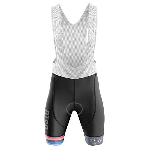 OTSO Stripes Silver Grey Culot de Ciclismo, Hombres