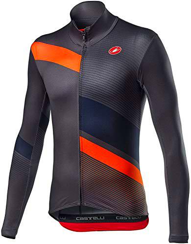 CASTELLI Mid Thermal Pro LS Jersey, Hombre, Camiseta