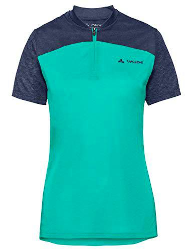 VAUDE Women's Tremalzo T-Shirt IV Camiseta, Mujer, Pavo Real, Small