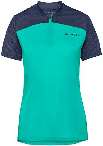 VAUDE Camiseta para Mujer Tremalzo IV, Pavo Real, 40