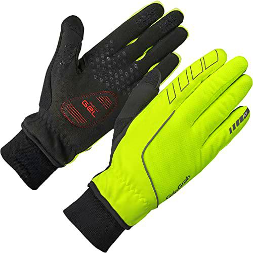 GripGrab Windster Windproof Winter Thermal Fullfinger Cycling Gloves-Lined Padded Touchscreen-Compatible-Black