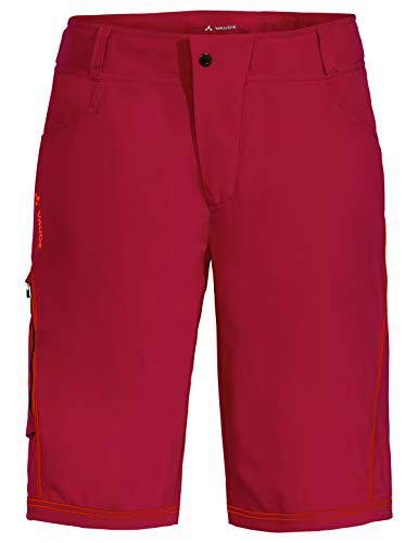 VAUDE Pantalones Cortos Ledro para Hombre, Salsa, Medium