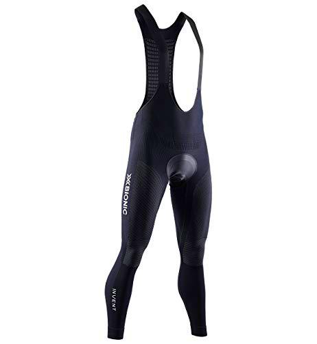 X-Bionic Culotte Largo C/Tirantes Invent 4.0 Bike Race Hombre Negro, XL