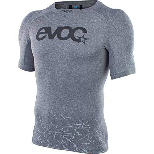 EVOEX Shirt Camiseta Enduro, Unisex Adulto, Carbon Gris, XL