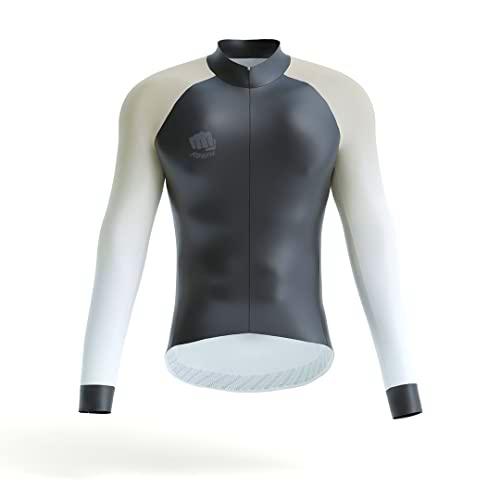 Ridefyl Maillot Entretiempo Letur Camiseta, Bone, Mediano Unisex Adulto