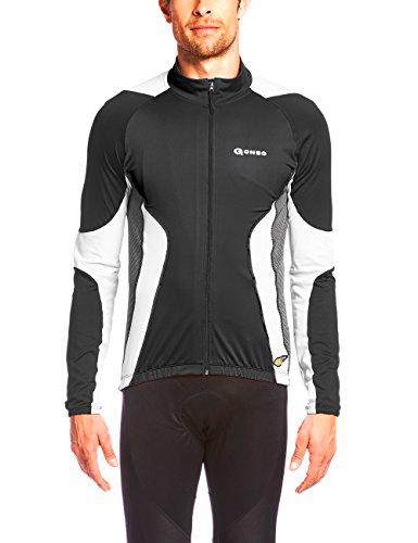 Gonso - Maillot de Rod, Hombre, Radtrikot Rod, Negro, Medium