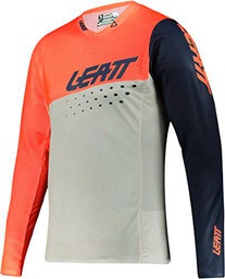 Leatt Maglia MTB Gravity 4.0, XL, Coral Maillot 4, Grigio, Unisexo