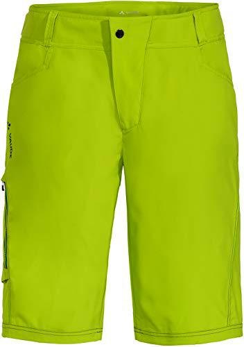 VAUDE Pantalones Cortos Ledro para Hombre, Chute Verde, Medium