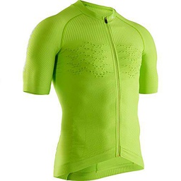 X-Bionic M/C Effektor G2 Bike Zip Maillot, Hombre, Verde, S