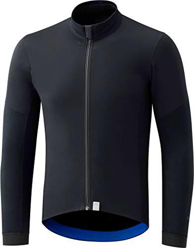 SHIMANO Maillot SH Evolve Wind, Hombre, Negro/T, M