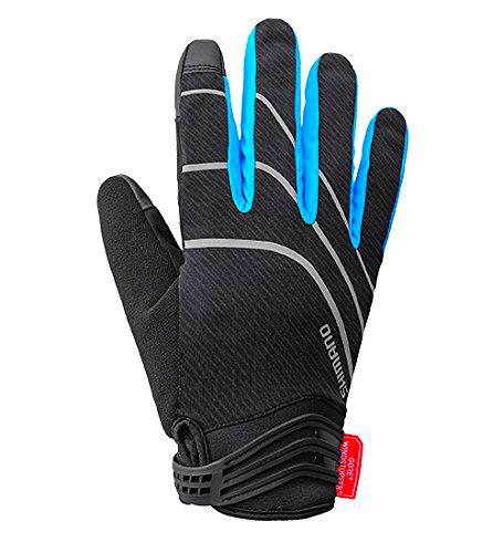 SHIMANO ECWGLBWPS35M53 - Guantes, M, Negro, Unisex