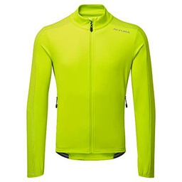 Altura Nightvision - Camiseta de ciclismo térmica reflectante de manga larga para hombre