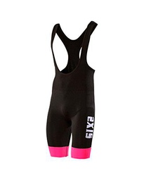 SIXS A0SLPS-SFUFI Overol, Black/Pink, S Unisex Adulto