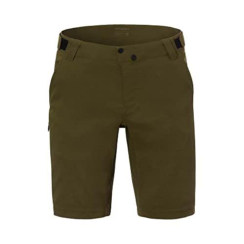 Giro Paseo Pantalones Cortos, Verde Trail, 46 para Hombre