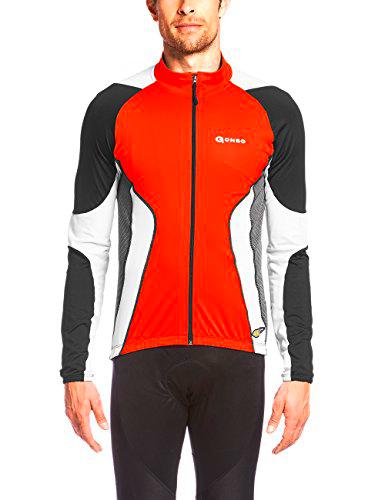 Gonso - Maillot de Rod, Hombre, Radtrikot Rod, Rojo, Large