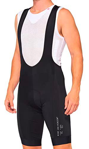 Culote 100% EXCEEDA Bib Shorts, Negro