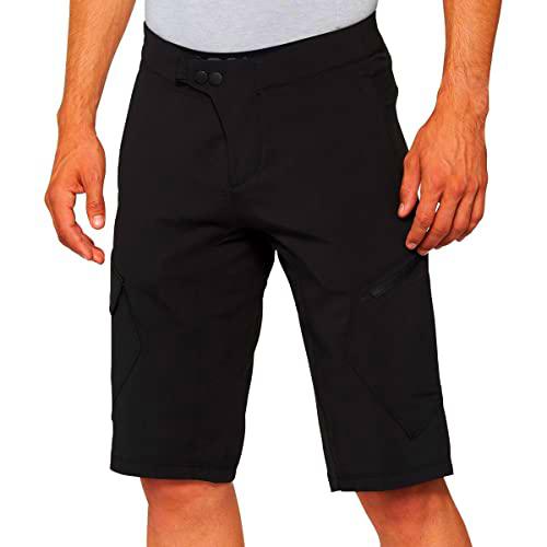 100% MTB WEAR RIDECAMP Shorts w/Liner Black - 38