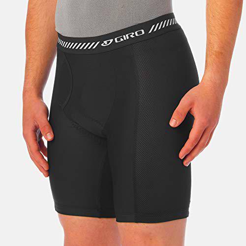 Giro Pantalones Cortos Unisex Base Liner, Unisex, Negro, XXL