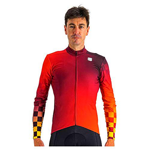 Sportful Rocket TH Jrs Túnica de enfermería, Red Wine, S Hombres