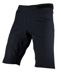 Leatt Pantalones Cortos MTB Trail 1.0, Negro, 50W para Hombre