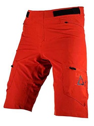 Leatt Pantalones Cortos MTB Allmtn 2.0, Lava, 54W para Hombre