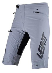 Leatt Pantalones Cortos MTB Gravity 4.0, Gris, 52W para Hombre