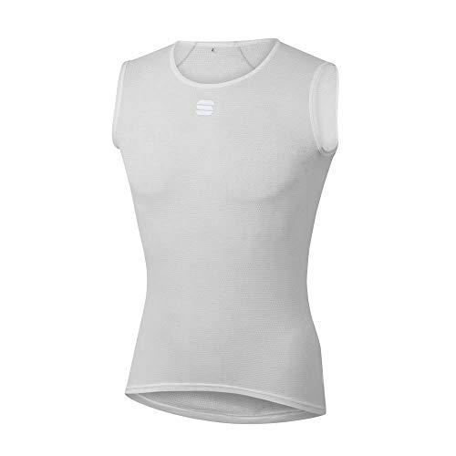 Sportful Thermodynamic Lite T-Sleeveless Camiseta, Hombre, Blanco, L