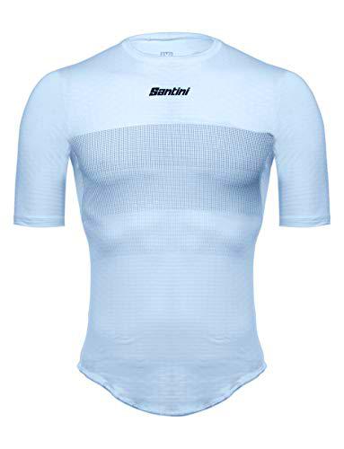 Santini Capa base de manga corta Airy para hombre