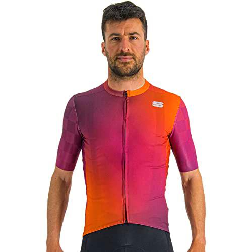 Sportful Rocket Jersey Camiseta, Cyclamen Carrot Prune