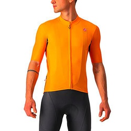 castelli Endurance Elite Jersey Camiseta, Hombre, Orange Pop, X-Large