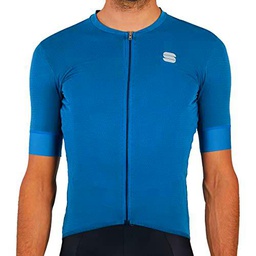 Sportful Monocrom Jersey Camiseta, Blue Sea, M para Hombre