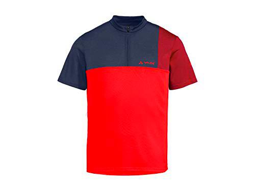 VAUDE Camiseta para Hombre Tremalzo V, Rojo Marte, Extra-Small