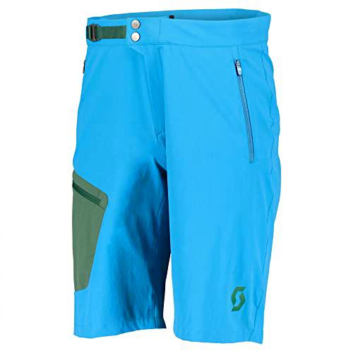 Scott Pantalon Corto MS EXPLORAIR Light, Nile Blue/Smoked Green