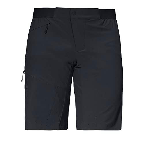 Schöffel Mellow Trail, Pantalones Cortos Hombre, Black, 52