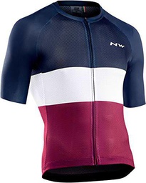 Northwave Blade Air Camiseta, Negro/Blanco/Plum 21