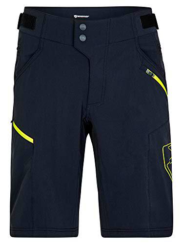 Ziener Pantalones Cortos de Ciclismo para Hombre, Transpirables