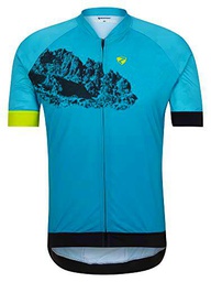 Ziener Nogal - Maillot de Ciclismo para Hombre - Bicicleta de montaña/Carretera