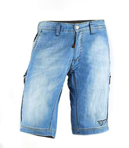 Jeanstrack Heras Jeans Pantalon Corto de Mountain Bike