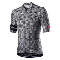 castelli Maison Jersey T-Shirt, Hombres, Negro/Blanco, S