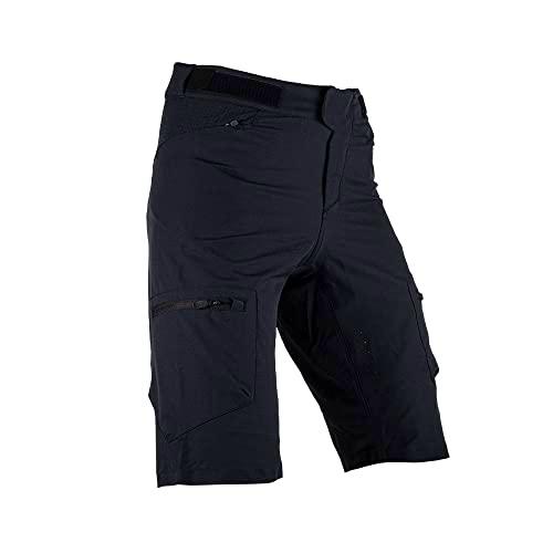 Leatt Pantalones Cortos MTB Allmtn 2.0, Negro, 58W para Hombre