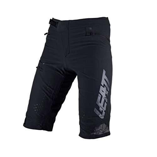 Leatt Pantalones Cortos MTB Gravity 4.0, Negro, 58W para Hombre