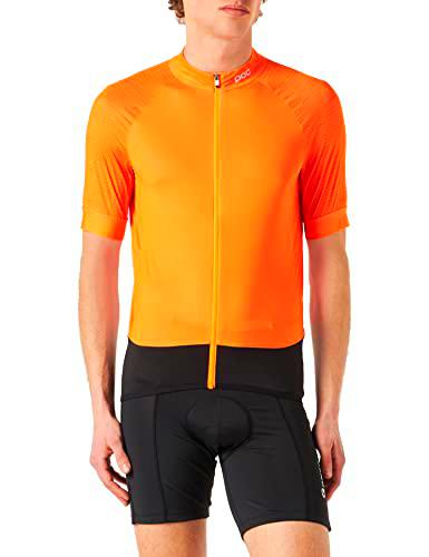 POC Essential Road Jersey T-Shirt, Zink Orange, XXL Men's