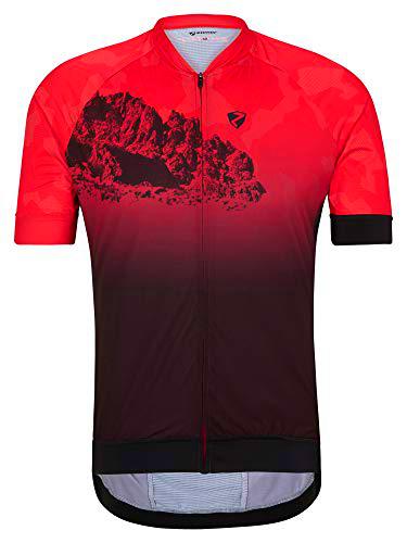 Ziener Nogal - Maillot de Ciclismo para Hombre - Bicicleta de montaña/Carretera