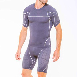 Sveltek Cellutex - Camiseta y pantalón para Hombre