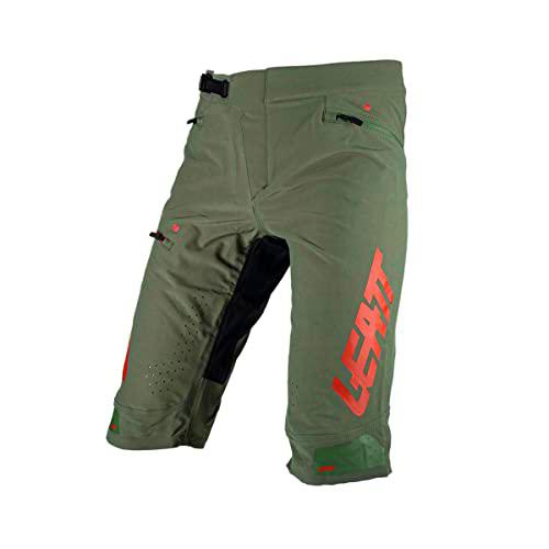 Leatt Pantalones Cortos MTB Gravity 4.0, Pino, 52W para Hombre