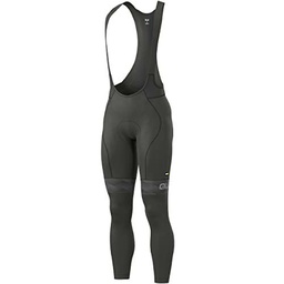 Alé Cycling Prr Mild Mallas con Babero, Negro/Gris Oscuro