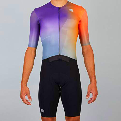 Sportful 1121000 BOMBER SUIT Body Men's Orange Violet M