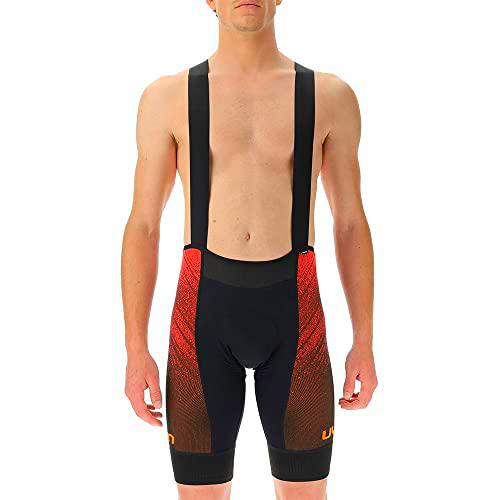 UYN O102006 Biking RACEFAST OW Short Shorts Men's Negro/Naranja XL